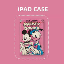 Load image into Gallery viewer, Disney Mickey Donald Duck TPU Cover with Support Frame for IPad 10.2