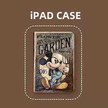 Load image into Gallery viewer, Disney Mickey Minnie TPU Cover with Support Frame for IPad 10.2 2019