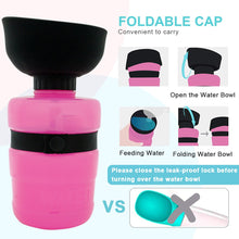 Load image into Gallery viewer, Dog Pet Water Bottle Dog Water Dispenser Puppy Cat