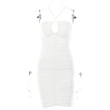 Load image into Gallery viewer, Double Layers Mesh Bodycon Summer Dress Lady Off Shoulder Sexy Bodycon - Sophornlilly