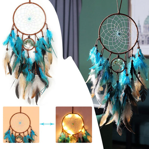 Dream Catcher  With Or Without Light Creative Natural Broken Tree Of