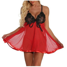 Load image into Gallery viewer, Dress Corset Underwear Women Set Sexy Plus Size Lingerie Lace Bow