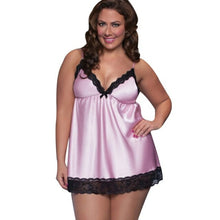 Load image into Gallery viewer, Dress Corset Underwear Women Set Sexy Plus Size Lingerie Lace Bow
