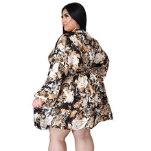 Load image into Gallery viewer, Women Clothing Long Sleeve Floral Print Dress