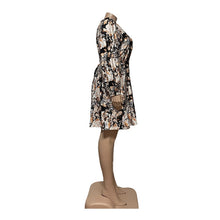 Load image into Gallery viewer, Women Clothing Long Sleeve Floral Print Dress