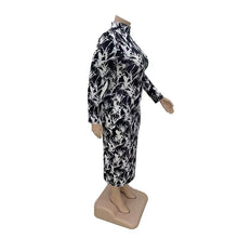 Load image into Gallery viewer, Women Clothing Zip Crew Neck Long Sleeve Dress Elegant
