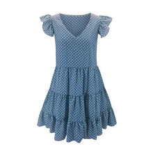 Load image into Gallery viewer, Dress Summer Women Ruffle Spring  Street Sexy Casual Slim Thin - Sophornlilly