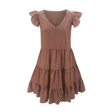 Load image into Gallery viewer, Dress Summer Women Ruffle Spring  Street Sexy Casual Slim Thin - Sophornlilly