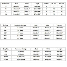 Load image into Gallery viewer, Dresses Mini Summer Fashion Mommy And Baby Kids Girls Floral Clothes