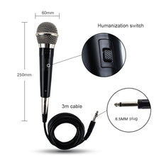 Load image into Gallery viewer, Dynamic Wired Microphone Recording Studio Cardioid Jack 6.3mm XLR