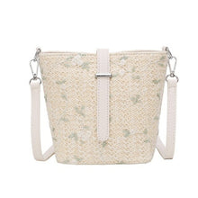Load image into Gallery viewer, Women Spring Summer New Straw Embroidery Personality All match