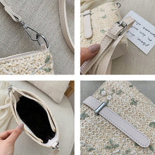Load image into Gallery viewer, Women Spring Summer New Straw Embroidery Personality All match