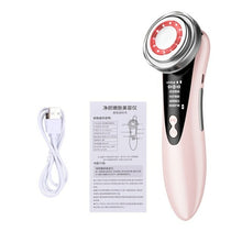 Load image into Gallery viewer, EMS Facial Massager LED light therapy Sonic Vibration Wrinkle Removal