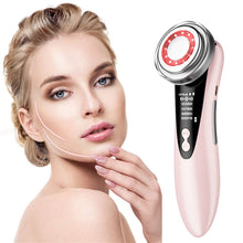Load image into Gallery viewer, EMS Facial Massager LED light therapy Sonic Vibration Wrinkle Removal