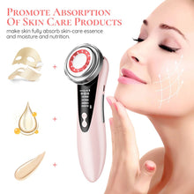Load image into Gallery viewer, EMS Facial Massager LED light therapy Sonic Vibration Wrinkle Removal