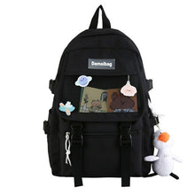 Load image into Gallery viewer, ESTUAQUEEN Kawaii Nylon Women Backpack Fashion Waterproof Rucksack for