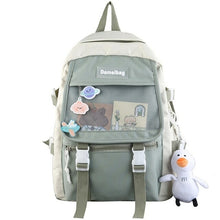 Load image into Gallery viewer, ESTUAQUEEN Kawaii Nylon Women Backpack Fashion Waterproof Rucksack for