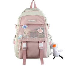 Load image into Gallery viewer, ESTUAQUEEN Kawaii Nylon Women Backpack Fashion Waterproof Rucksack for