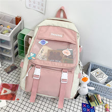 Load image into Gallery viewer, ESTUAQUEEN Kawaii Nylon Women Backpack Fashion Waterproof Rucksack for