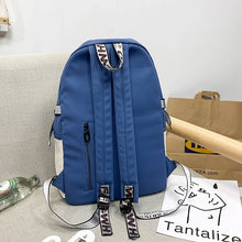 Load image into Gallery viewer, ESTUAQUEEN  Large Capacity Backpacks Waterproof nylon Ring portable