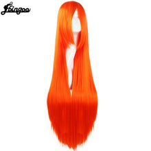 Load image into Gallery viewer, Long Staight Cosplay Wig Heat Resistant Synthetic Hair
