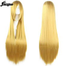 Load image into Gallery viewer, Long Staight Cosplay Wig Heat Resistant Synthetic Hair