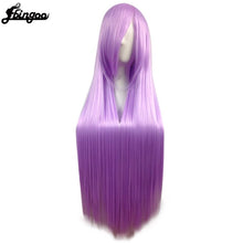 Load image into Gallery viewer, Long Staight Cosplay Wig Heat Resistant Synthetic Hair