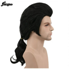 Load image into Gallery viewer, Clip Ponytai+Hair Cap+Beauty And Beast Natural Brown Long