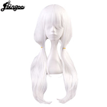 Load image into Gallery viewer, Danganronpa Angie Yonaga White Long Straight Synthetic Hair