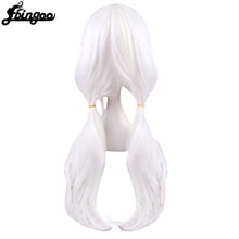 Load image into Gallery viewer, Danganronpa Angie Yonaga White Long Straight Synthetic Hair