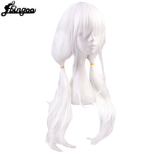 Load image into Gallery viewer, Danganronpa Angie Yonaga White Long Straight Synthetic Hair
