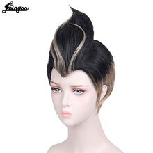 Load image into Gallery viewer, Ebingoo Danganronpa Dangan Ronpa Tanaka Gandamu Black Cosplay Wig Role
