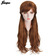 Load image into Gallery viewer, Double Braided Blonde Brown Synthetic Cosplay Halloween