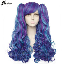 Load image into Gallery viewer, Long Body Wave High Temperature Fiber Brown Pink Black