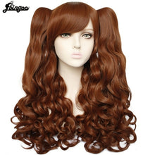 Load image into Gallery viewer, Long Body Wave High Temperature Fiber Brown Pink Black