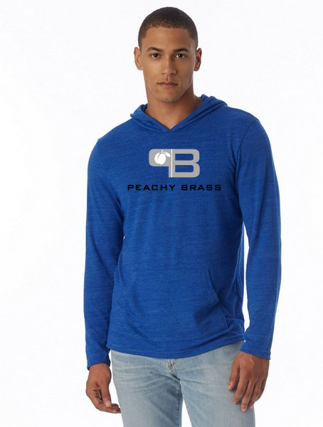 Jersey Style Pullover Hoodie