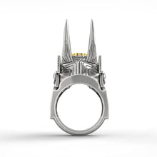 Load image into Gallery viewer, Egyptian Death Anubis Stainless Steel Ring Personality Vintage Cross