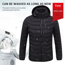 Load image into Gallery viewer, Eight Areas Heating Smart Heating Clothing Winter Light Thin Heating