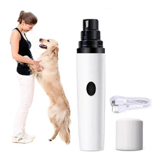 Load image into Gallery viewer, Electric Dog Nail Clippers For Dog Nail Grinders Rechargeable Usb