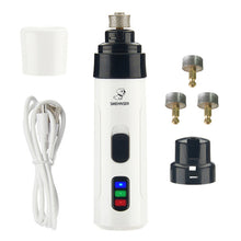 Load image into Gallery viewer, Electric Dog Nail Clippers For Dog Nail Grinders Rechargeable Usb