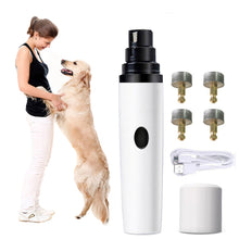 Load image into Gallery viewer, Electric Dog Nail Clippers For Dog Nail Grinders Rechargeable Usb
