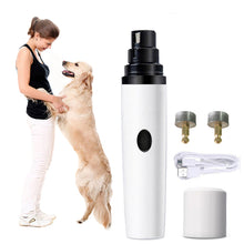 Load image into Gallery viewer, Electric Dog Nail Clippers For Dog Nail Grinders Rechargeable Usb