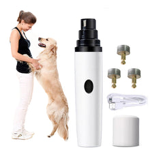 Load image into Gallery viewer, Electric Dog Nail Clippers For Dog Nail Grinders Rechargeable Usb