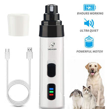 Load image into Gallery viewer, Electric Dog Nail Clippers For Dog Nail Grinders Rechargeable Usb