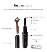 Load image into Gallery viewer, Electric Eyelash Curler Heated Eyelashes Curling Beauty Makeup Tool