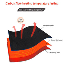 Load image into Gallery viewer, Electric Heated Insoles Shoes Winter Warmer Foot USB Charging Heating