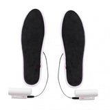 Electric Heated Insoles Shoes Winter Warmer Foot USB Charging Heating