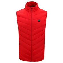 Load image into Gallery viewer, Electric Heated Vest Heating Waistcoat USB Thermal Warm Cloth Feather