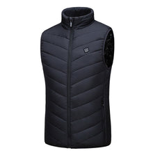 Load image into Gallery viewer, Electric Heated Vest Heating Waistcoat USB Thermal Warm Cloth Feather
