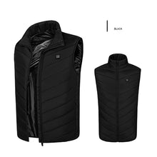 Load image into Gallery viewer, Electric Heated Vest Heating Waistcoat USB Thermal Warm Cloth Feather